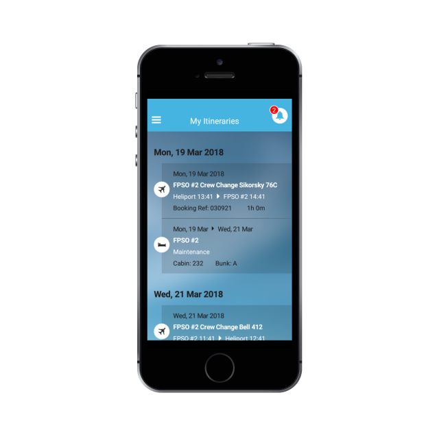 Cross Platform App (Xamarin Forms) MyTrackit app is a (SaaS) solution for the oil and gas industry, providing real time information to an entire workforce – Flights, Rig allocations, Roster schedule, Competency information and much more. Features local and remote push notifications as well as complex data handling that provides real time information anywhere, any time.